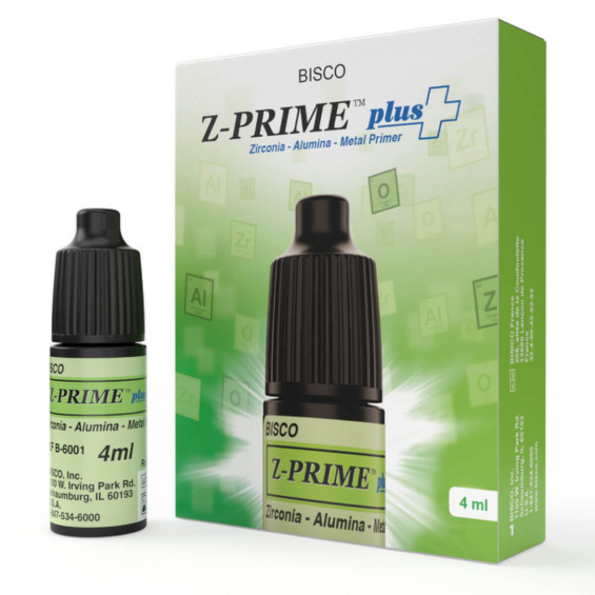 Z-Prime Plus BISCO de 4 ml con empaque