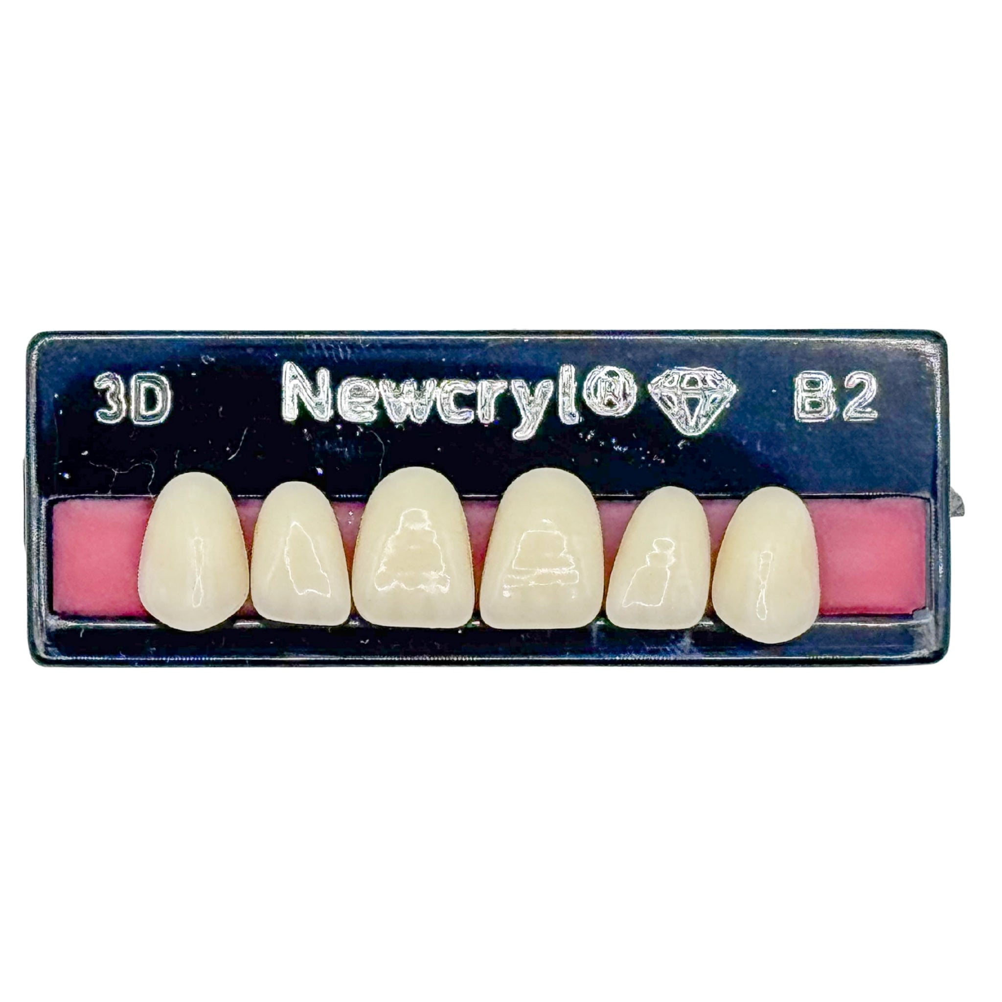 Dientes newcryl x 6 sa 3d col b2