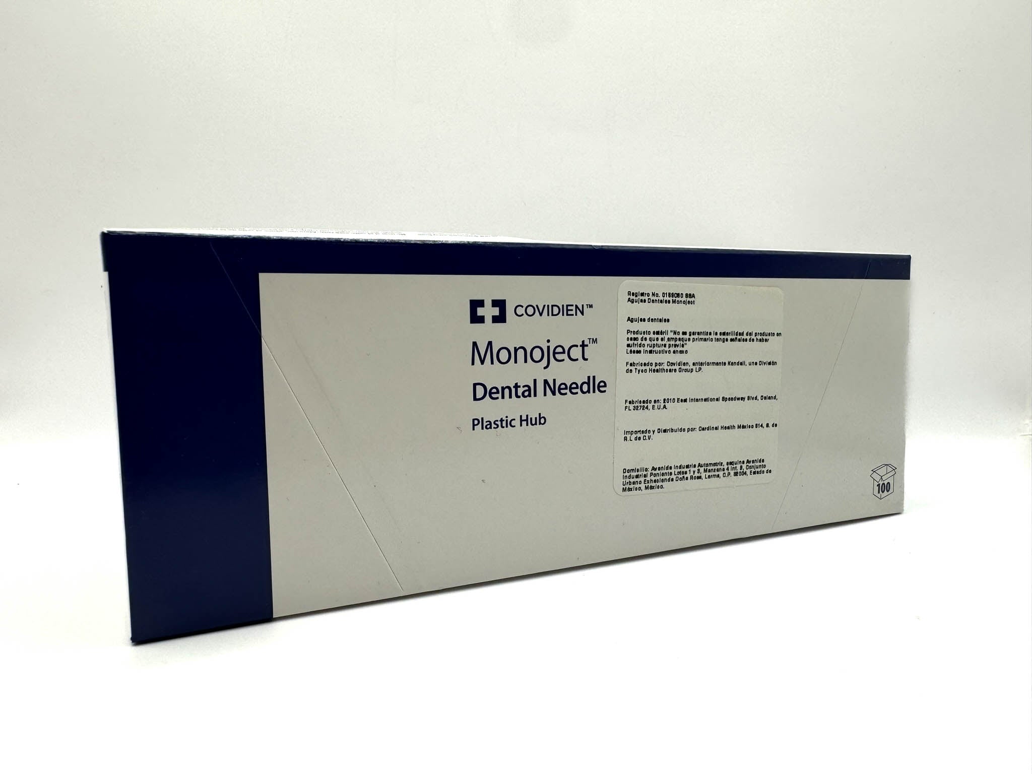 Aguja dental monoject