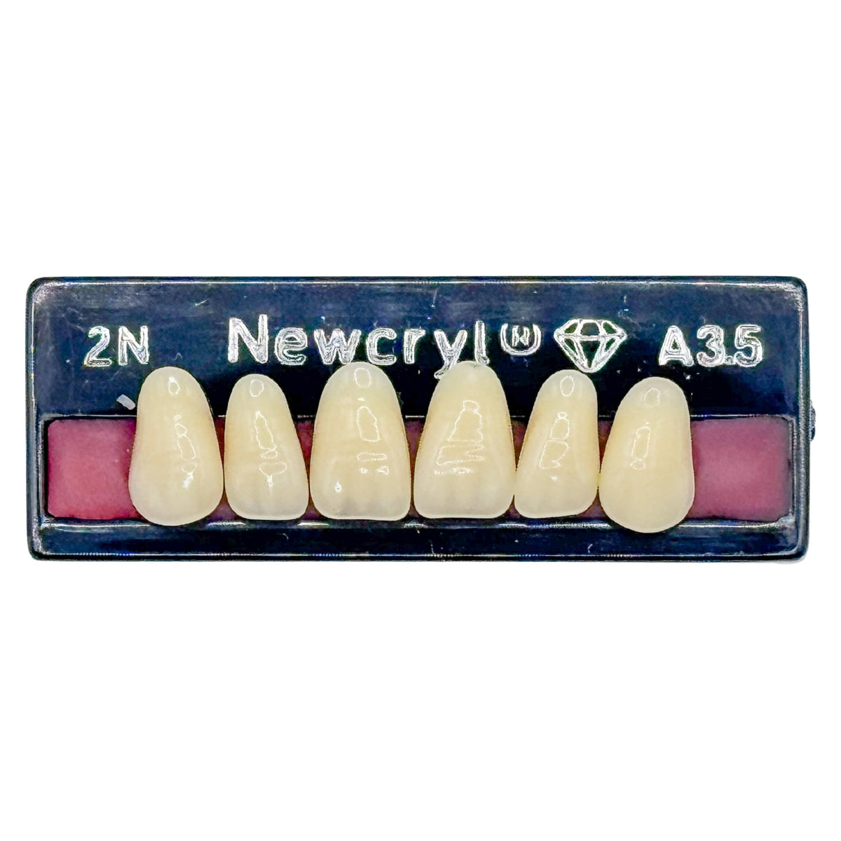 Dientes newcryl superior anterior moldes chicos y medianos