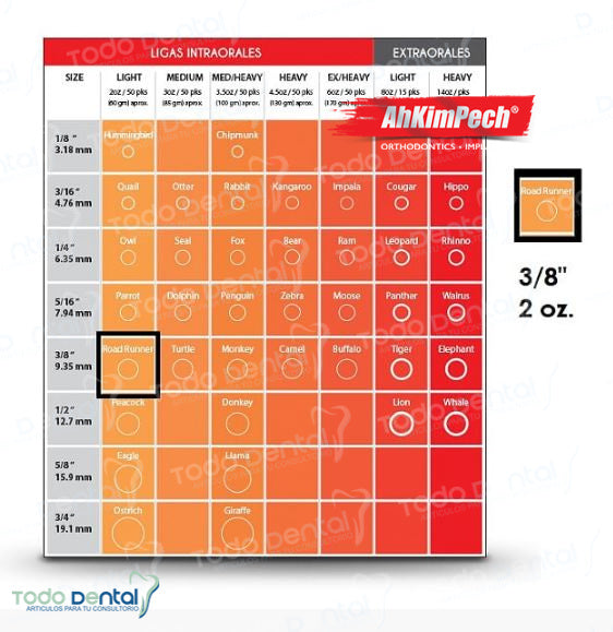 Liga road runner 2 oz. 3/8