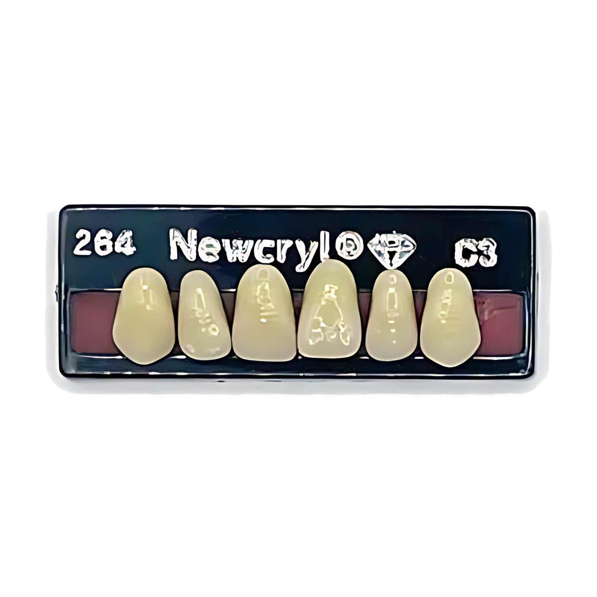 Dientes newcryl superior anterior moldes grandes