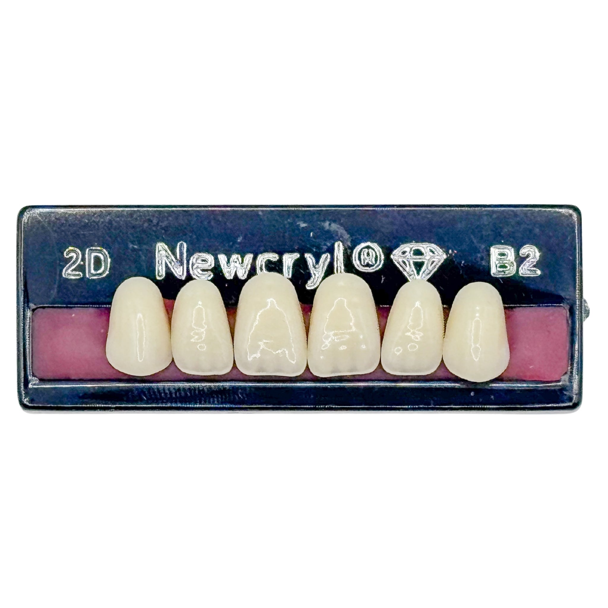 Dientes newcryl x 6 sa 2d col b2