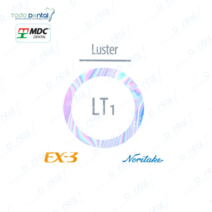 Ex-3 Noritake (Cervical, Translucent,Luster.Color,External stain, Add on, Press if)