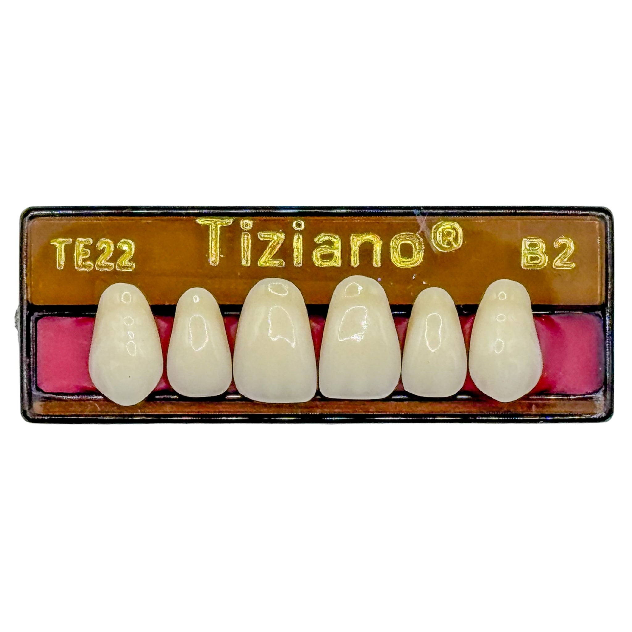Dientes tiziano x 6 sa TE22 col B2