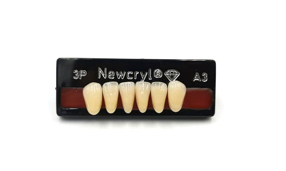 Dientes newcryl inferior anterior