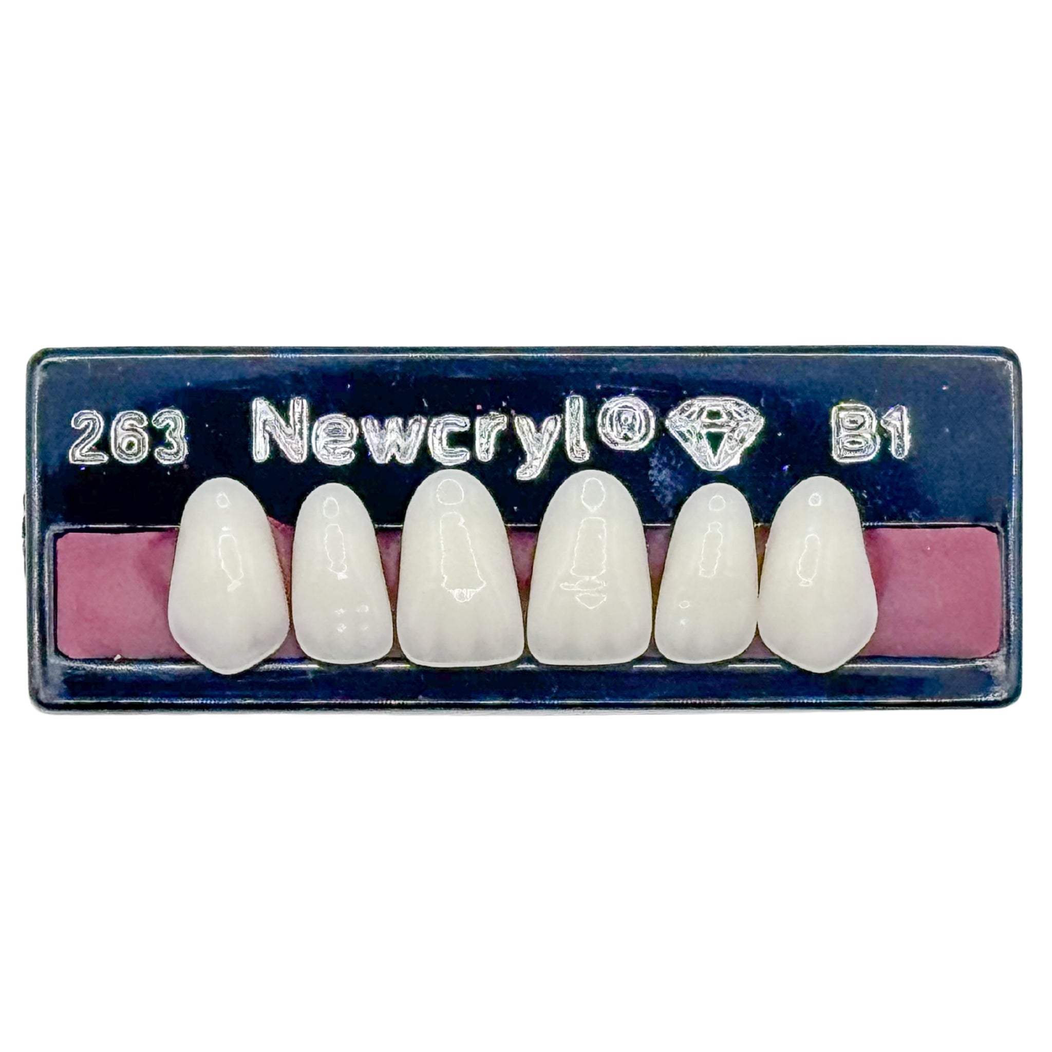 Dientes newcryl x 6 sa 263 col b1