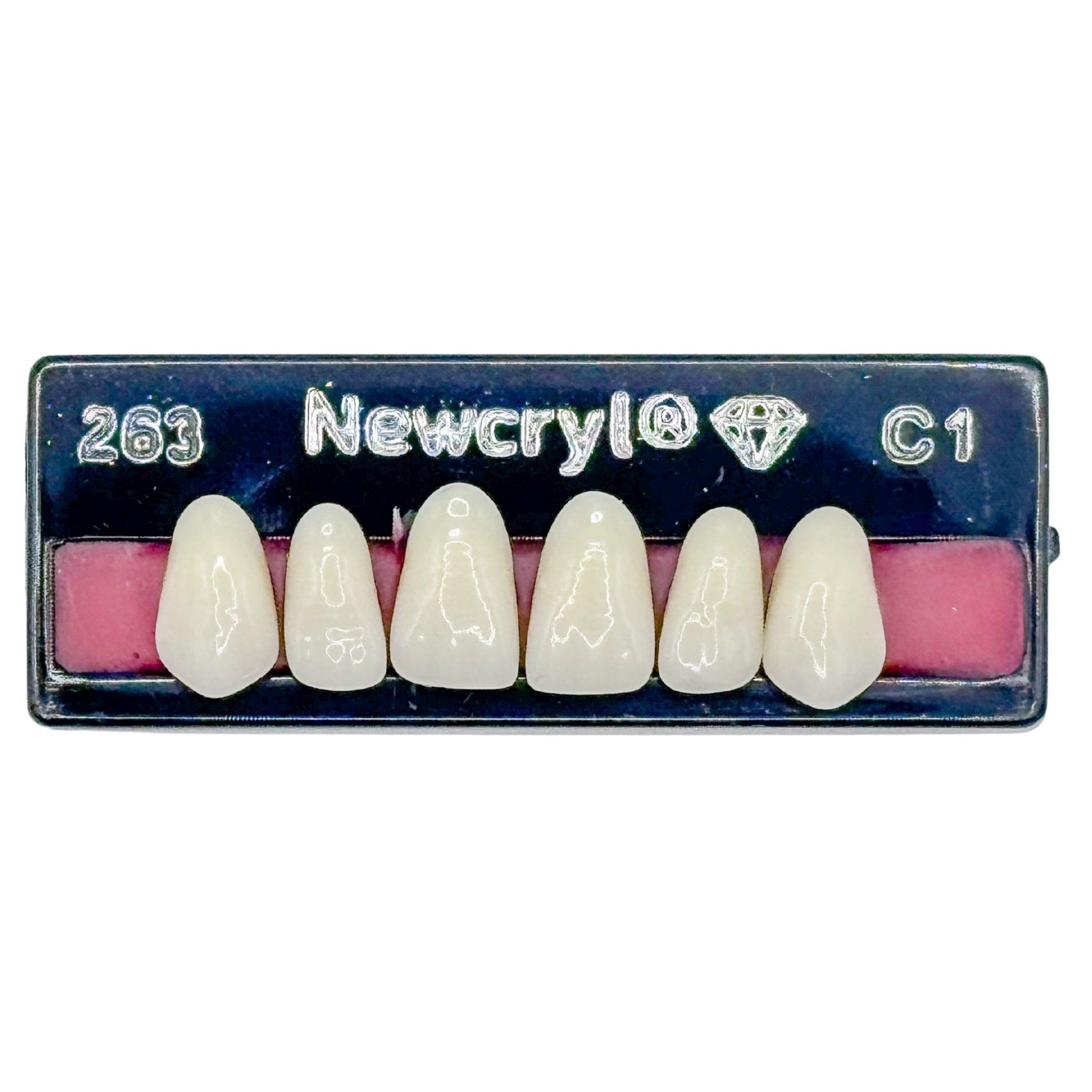 Dientes newcryl x 6 sa 263 col c1