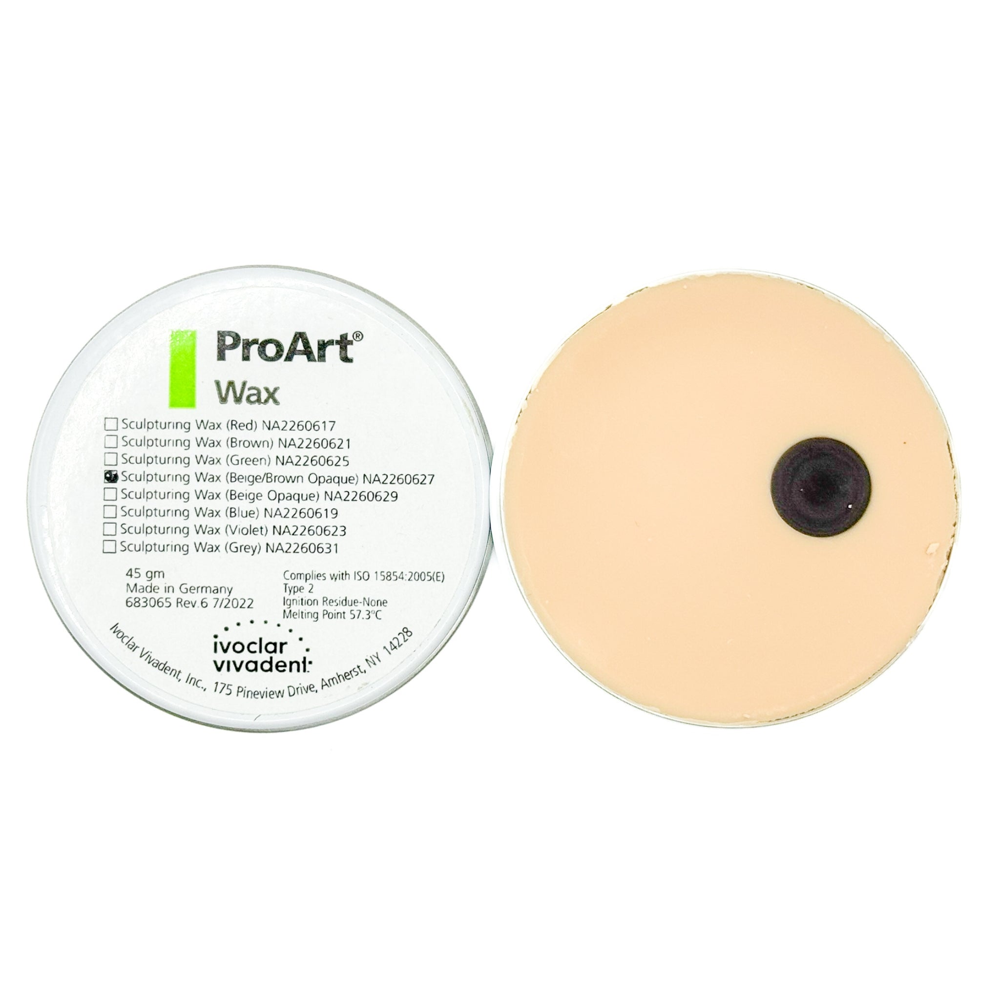 Proart sculpturing wax beige /brown 45 g