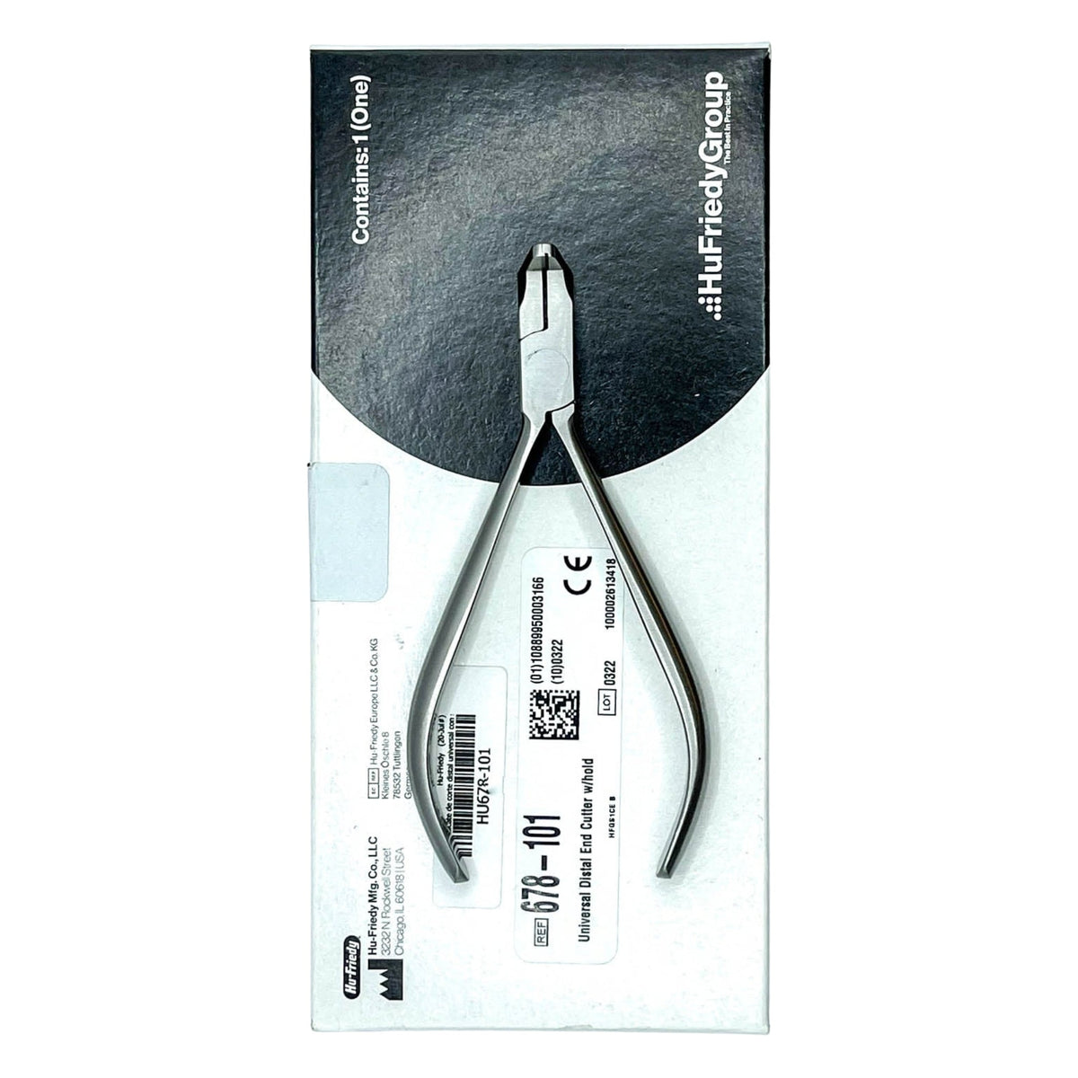 Pinza/alicate de corte distal universal con seguro hu-friedy