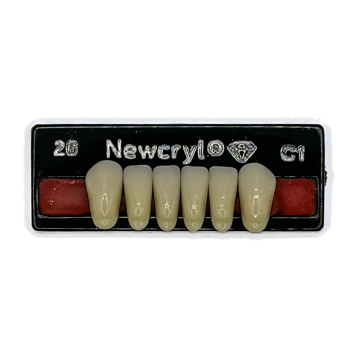 Dientes newcryl x 6 ia 26 col c1