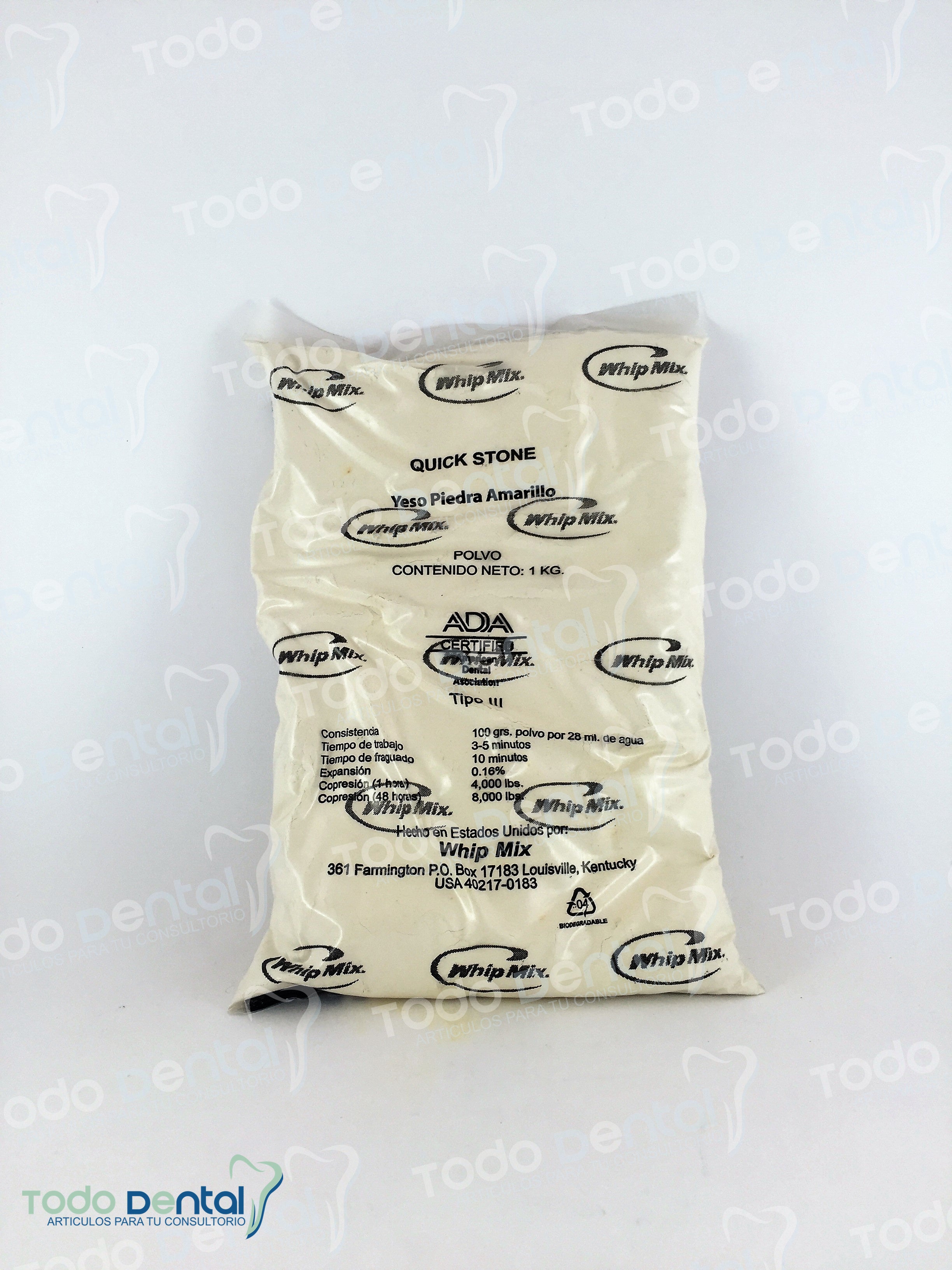 Yeso quickstone 1kg