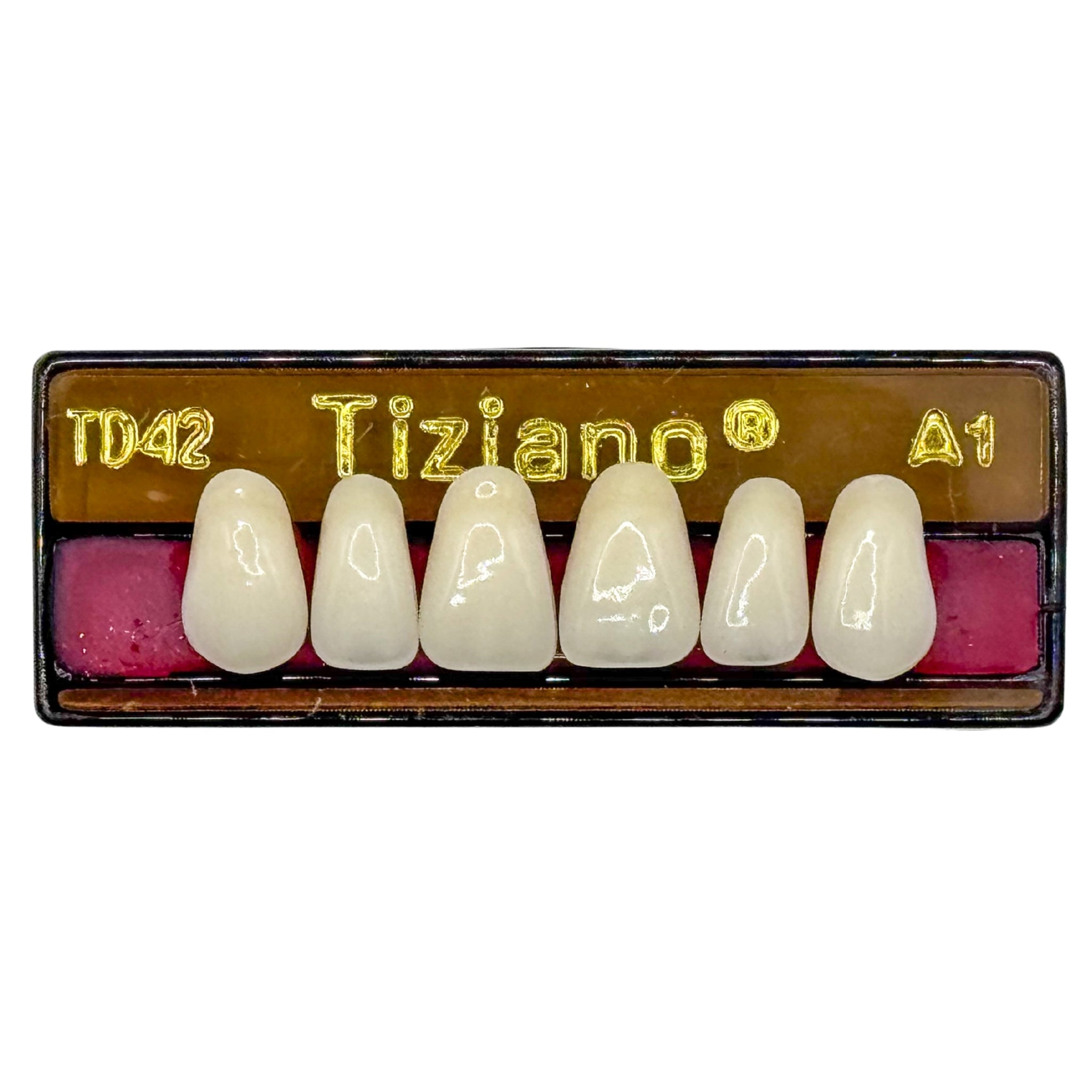 Dientes tiziano x 6 sa TD42 col A1