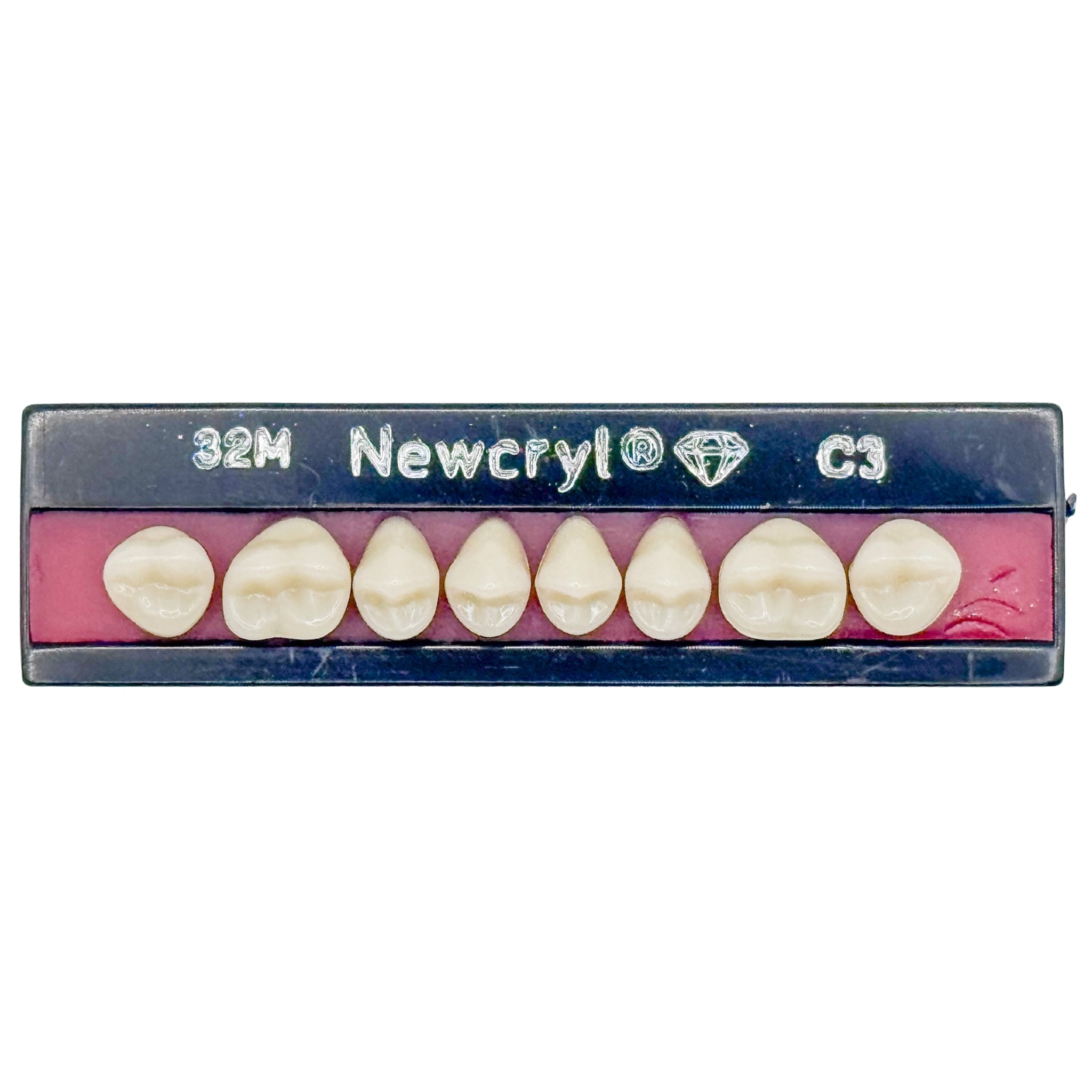 Dientes newcryl x 8 sp 32m col c3