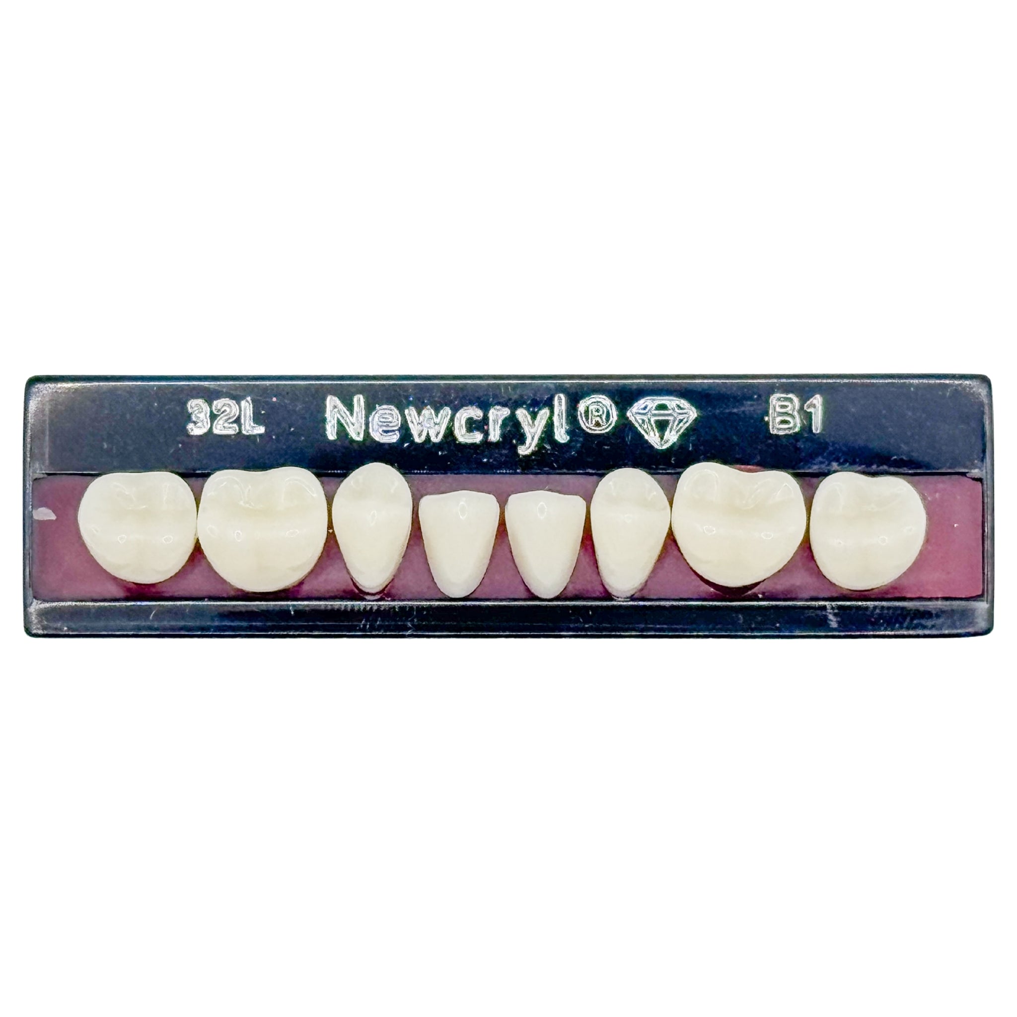 Dientes newcryl x 8 ip 32l col b1