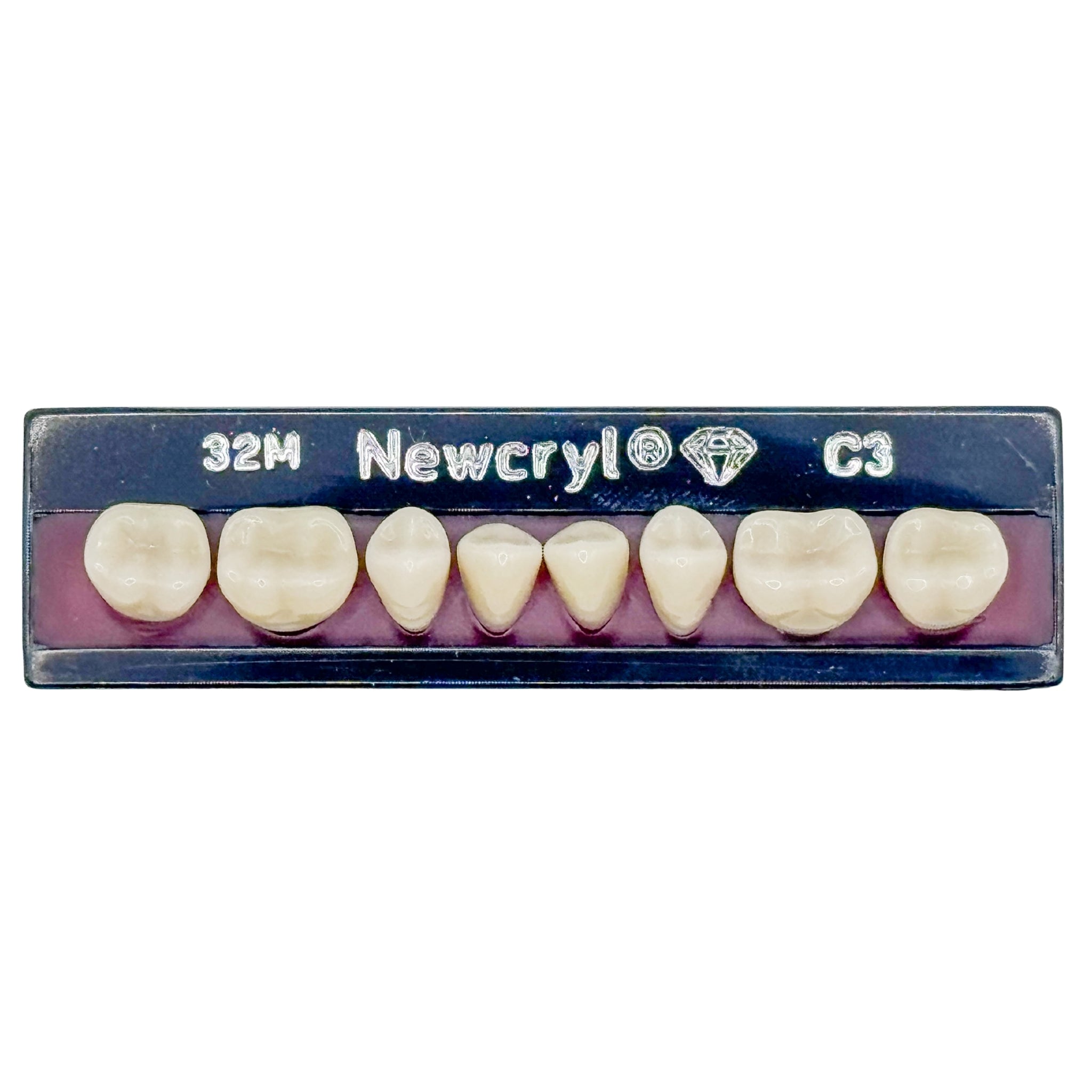 Dientes newcryl x 8 ip 32m col c3