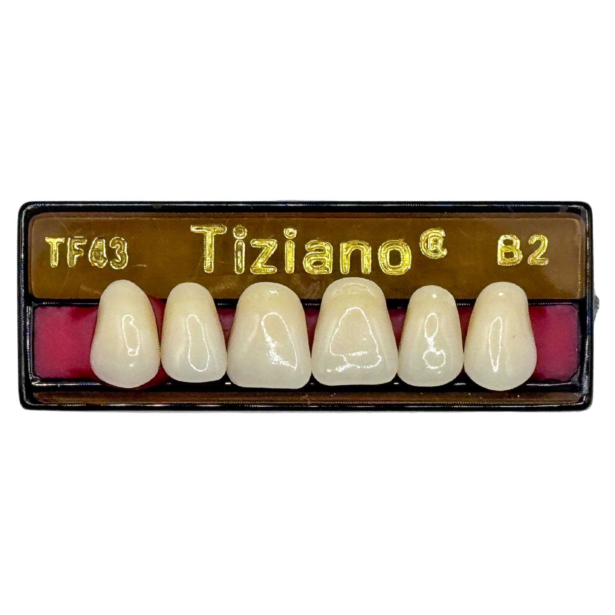 Dientes tiziano x 6 sa TF43 col B2