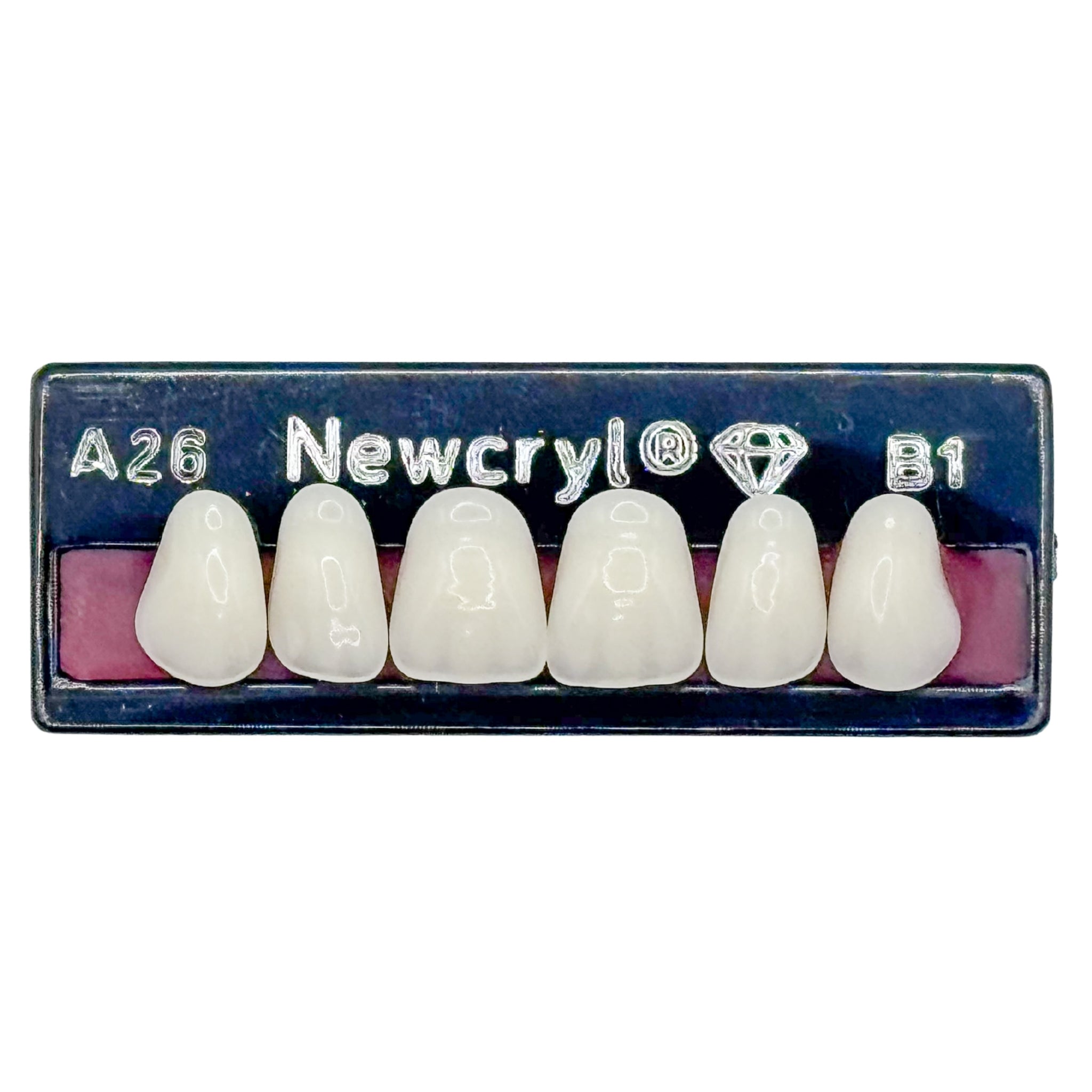Dientes newcryl x 6 sa a26 col b1