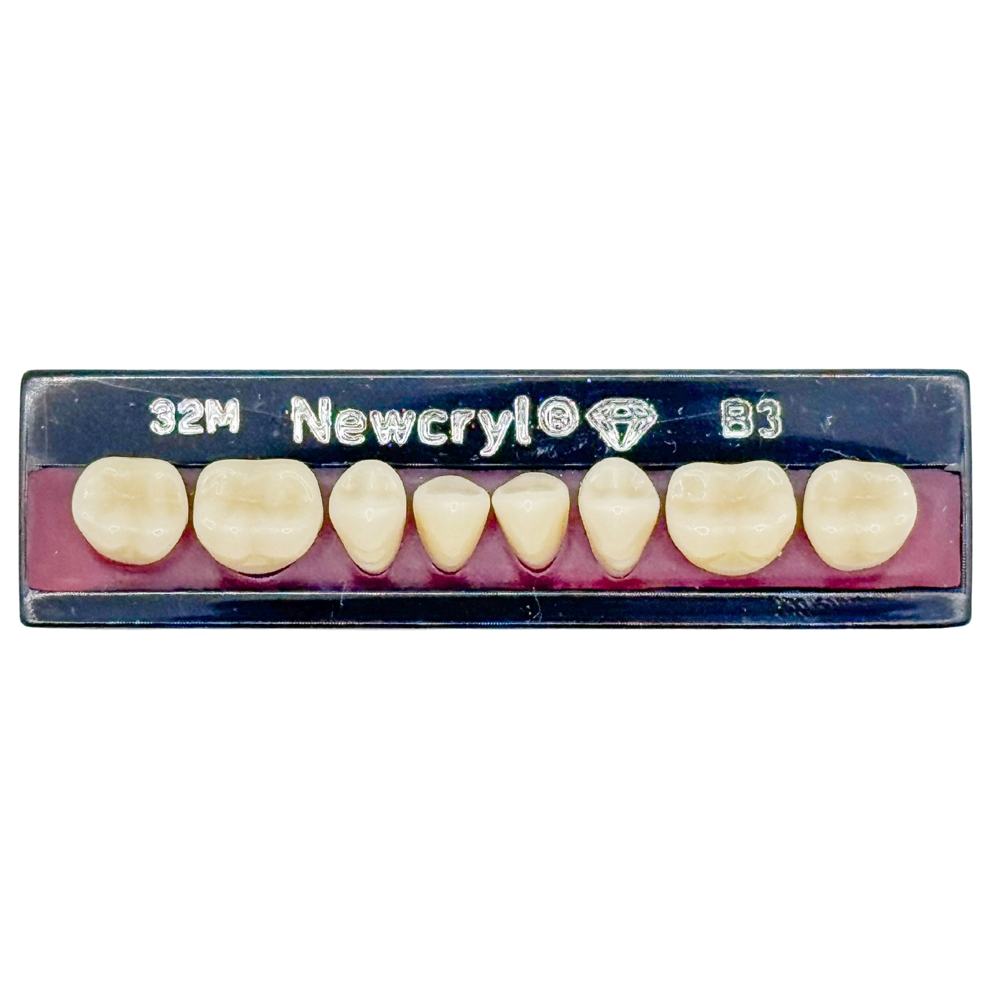 Dientes newcryl x 8 ip 32m col b3