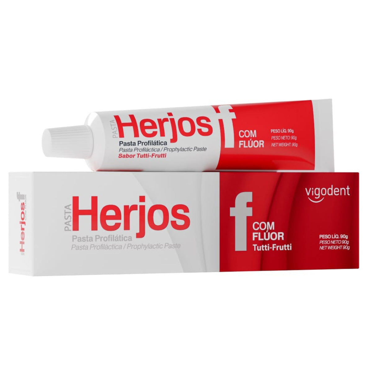 Herjos pasta profiláctica con flúor 90 g Vigodent