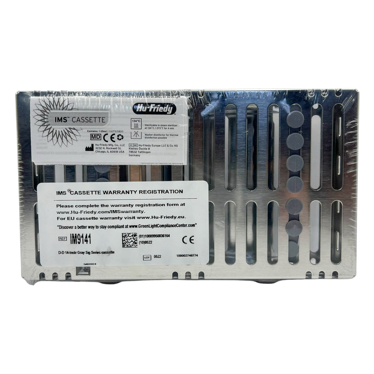 Cassette doble 14 instrumentos Hu-Friedy