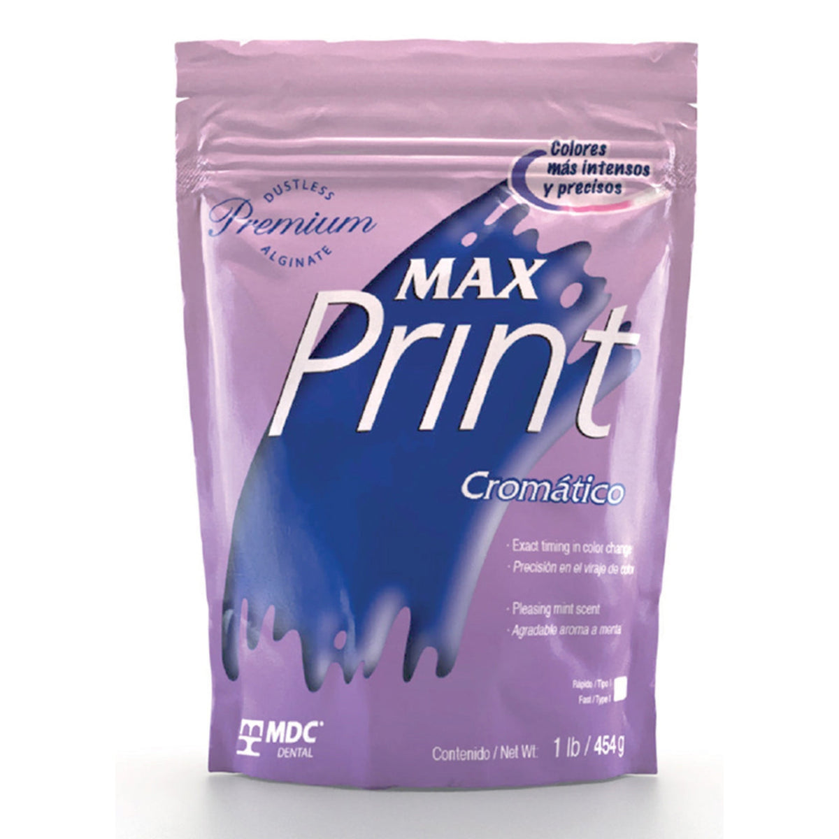 Alginato max print cromatico tipo i de 454gr — 101-0046