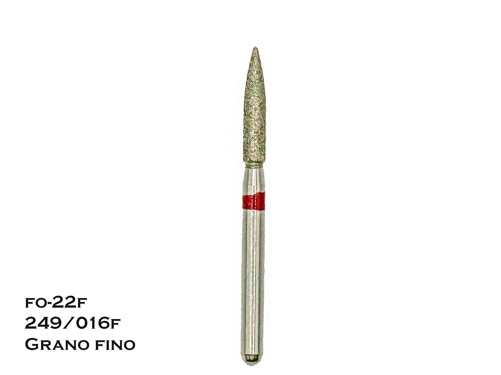 Fresas de diamante economic (flama con terminacion de ojiva)
