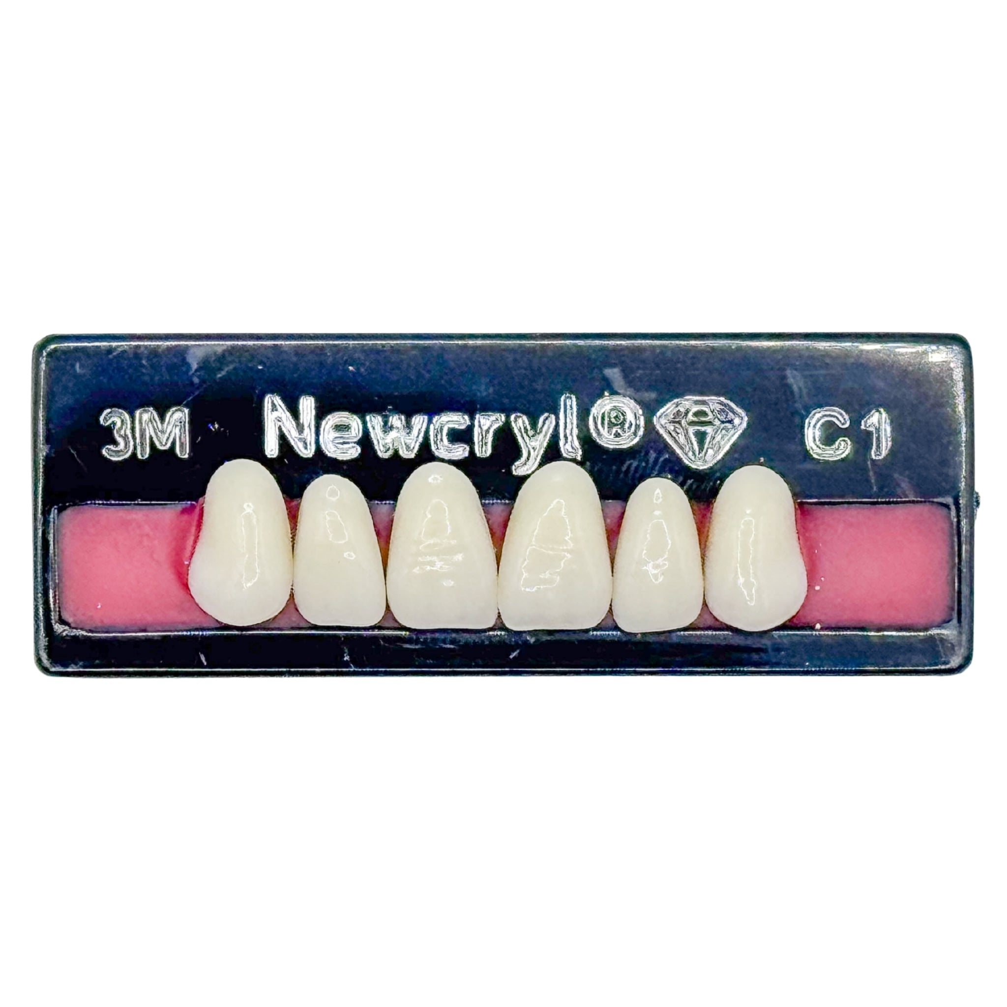 Dientes newcryl x 6 sa 3m col c1
