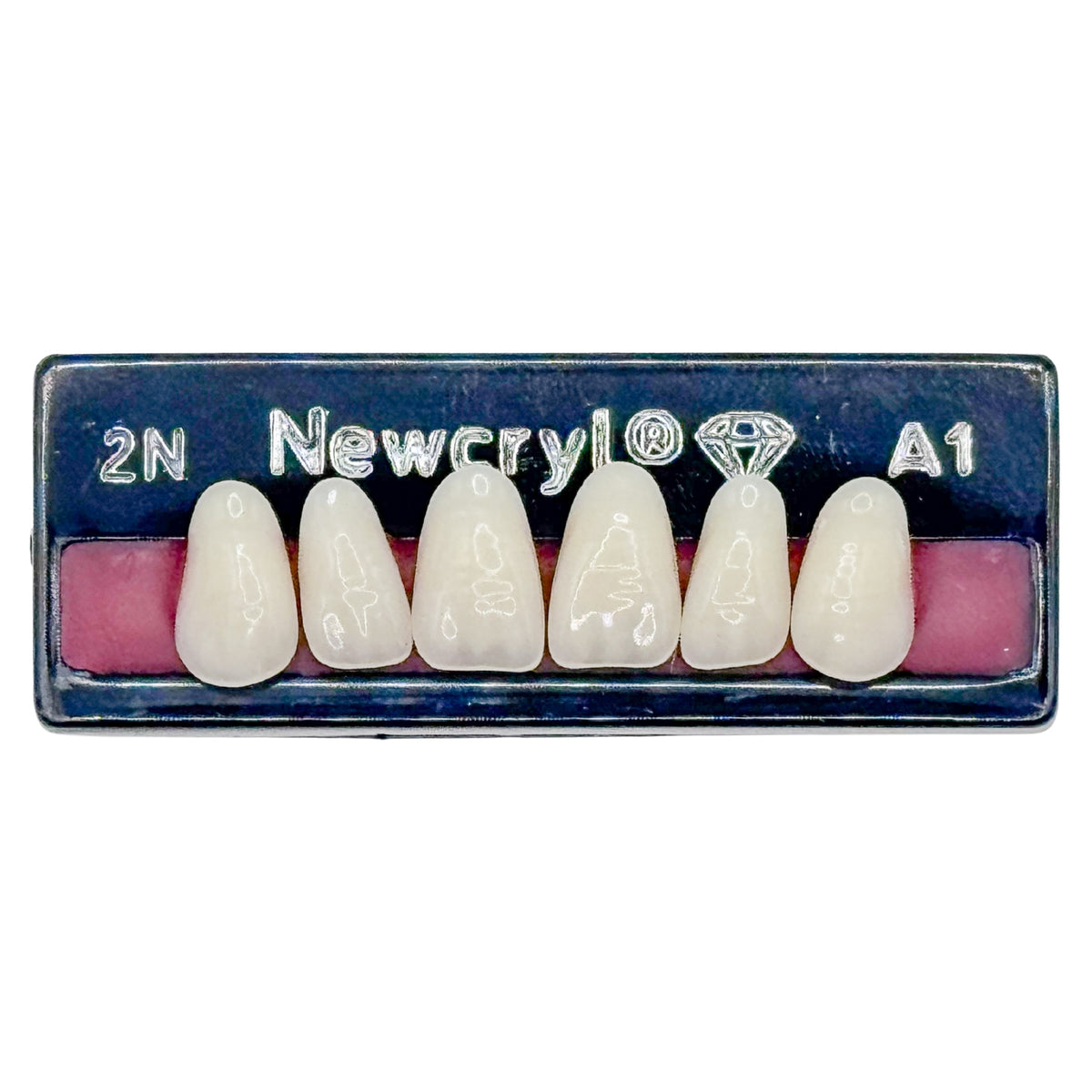 Dientes newcryl superior anterior moldes chicos y medianos