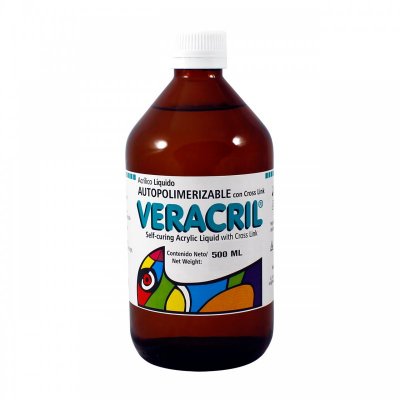 Liquido acrilico auto x500cc opticryl