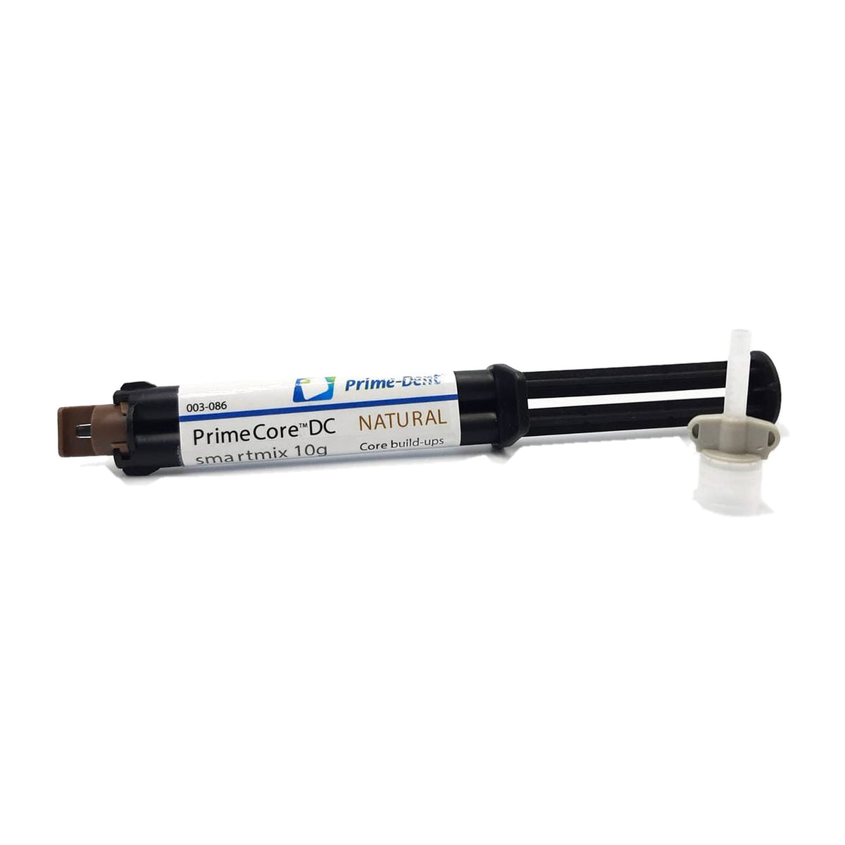 Prime core dc automix (jeringa 10g, resina dual p/ reconstrucción de muñones)