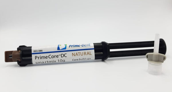 Prime core dc automix (jeringa 10g, resina dual p/ reconstrucción de muñones)