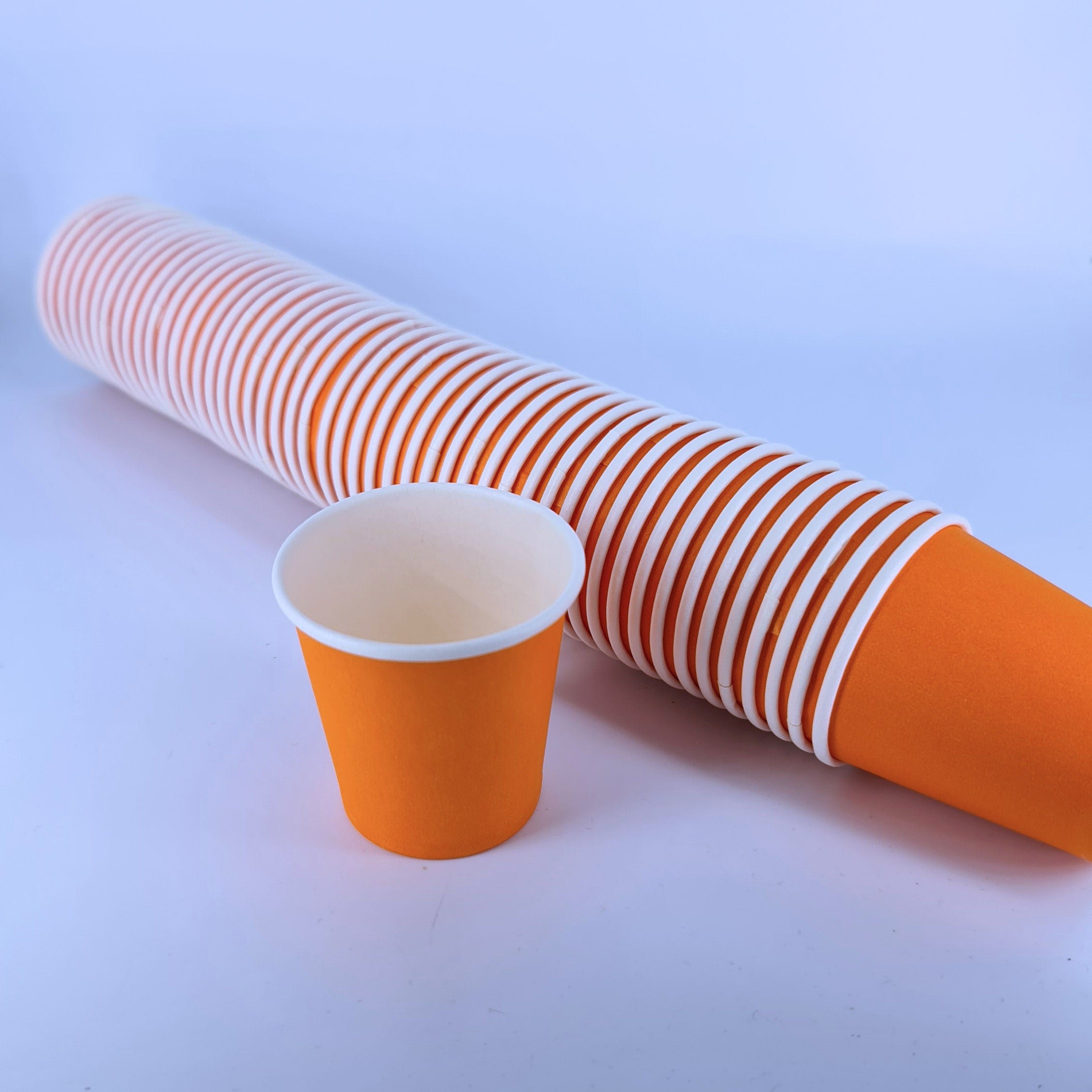 Vaso Dental Naranja 2oz Uniseal (50 pzas)