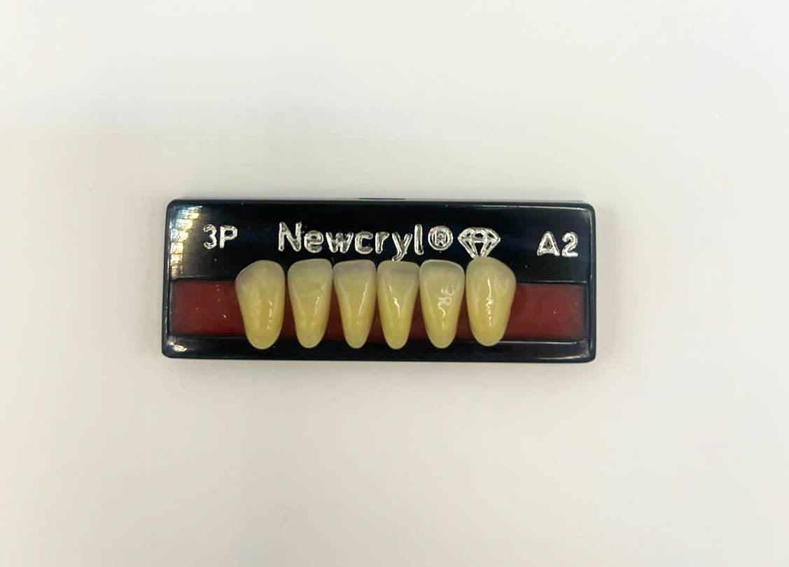 Dientes newcryl x 6 ia 3p col a2