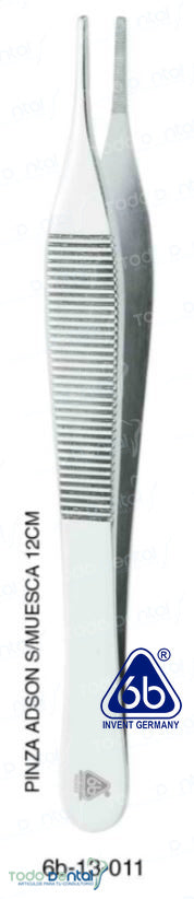 Pinza de diseccion adson s/ muesca