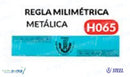 Regla milimetrica flexible de aluminio