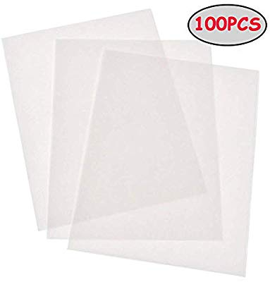 Block de papel de acetato p/ trazdo 8 x10  c/100 hojas