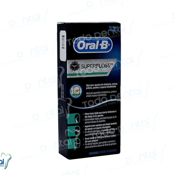 Hilo Oral B Superfloss Precio Hilo Super Floss Oral-b