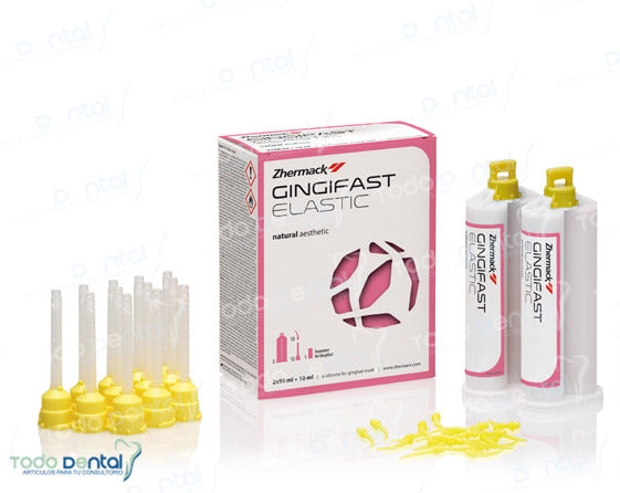 Gingifast 2 cartuchos de 50 ml. + 12 canulas + 12 puntas + 1 primer