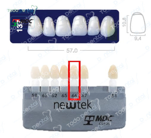 Diente new tek anterior superior