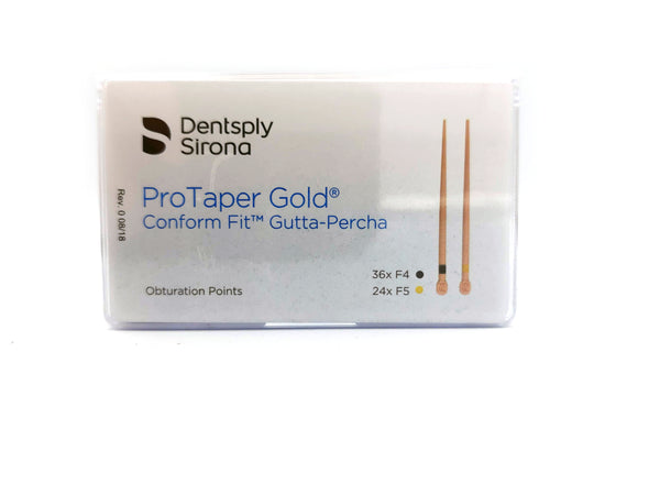 Gutapercha protaper gold conform fit f4-f5