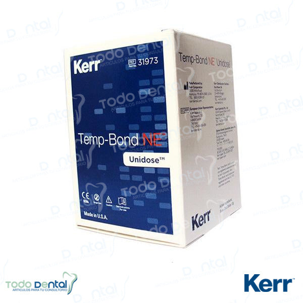 Cemento Temp Bond Unidosis 50pzs
