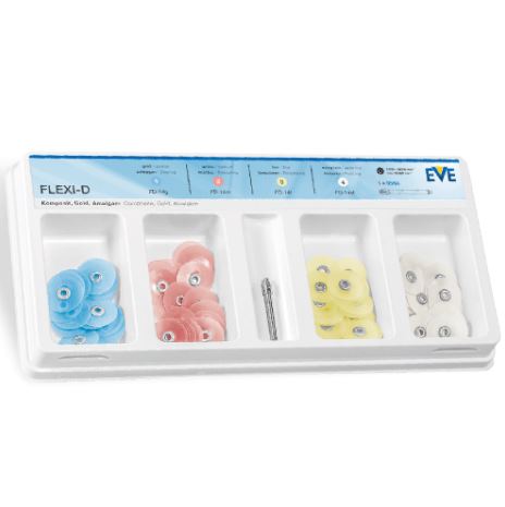 Flexi-d starter set 14 mm 100 pz + mandril 95ra p34d