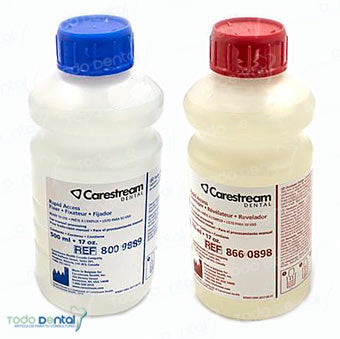 Revelador y fijador rapid-acces con 6 x 500ml