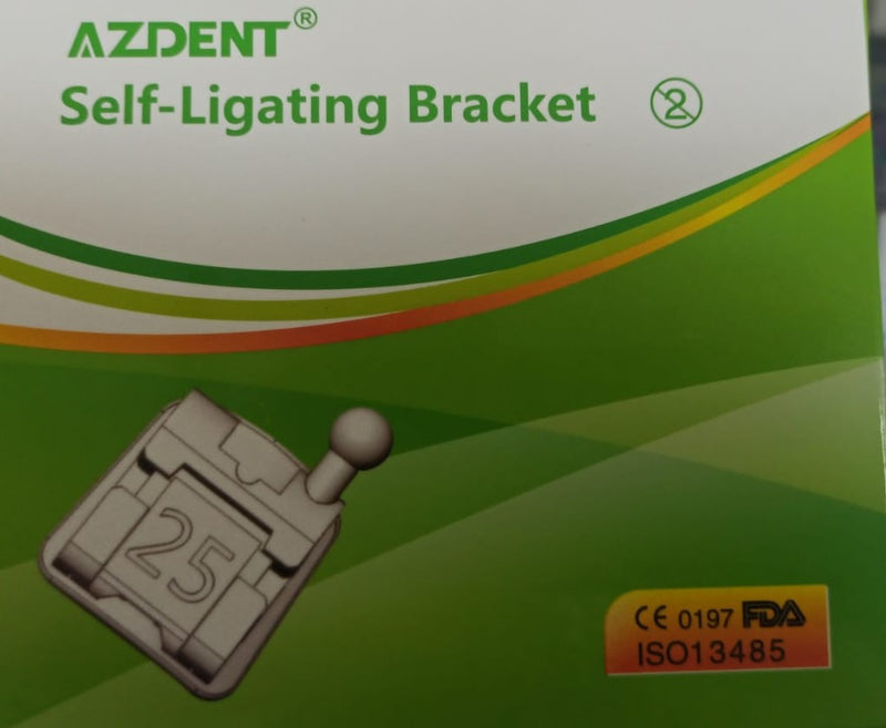 Self-ligating bracket mini roth 0.022