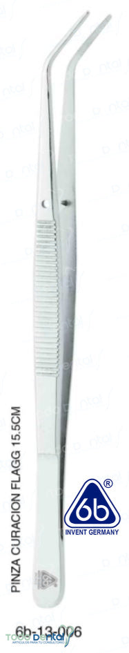 Pinza de curacion flag