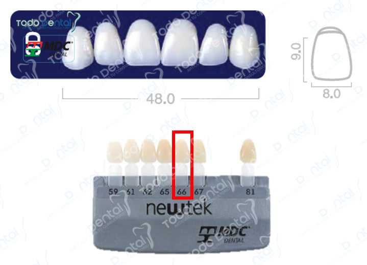 Diente new tek anterior superior