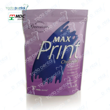 Alginato max print cromatico tipo i de 454gr
