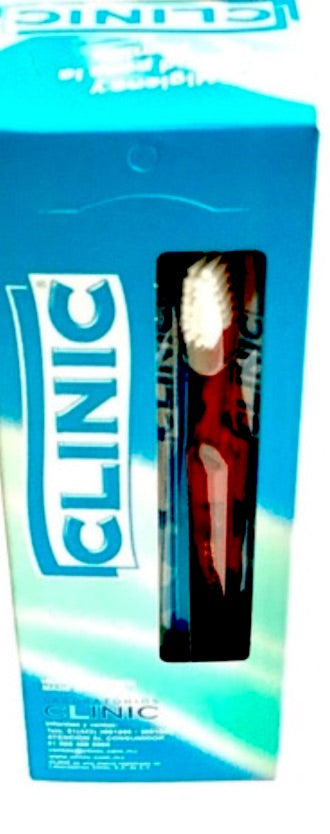 Cepillo dental ortodontico con cerda media caja c/12 piezas