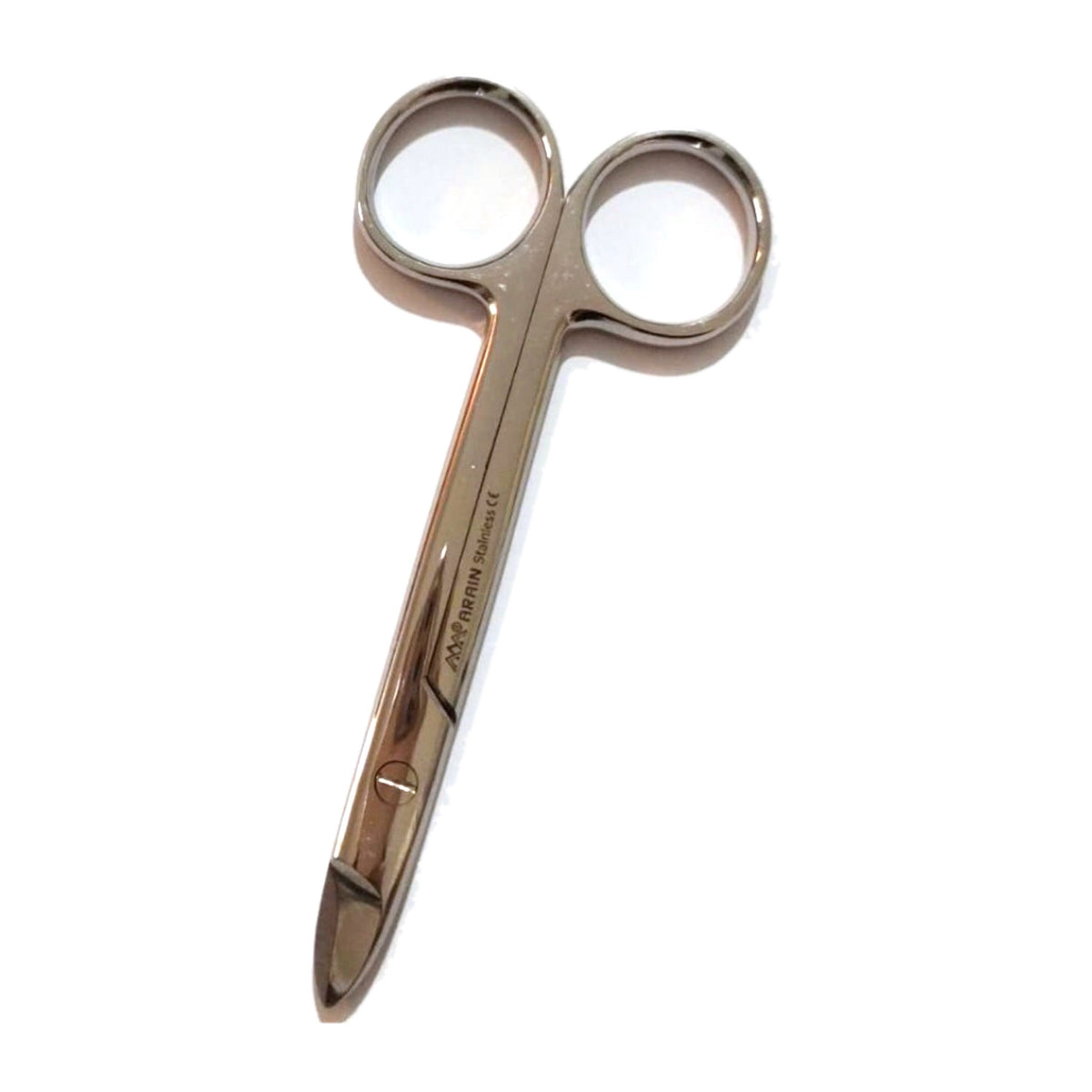 Tijera oro recta 11 cm arain